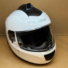 Load image into Gallery viewer, (XL) Sena Momentum Pro Motorcycle Helmet Glossy White Bluetooth and Camera
