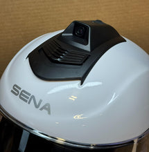 Load image into Gallery viewer, (XL) Sena Momentum Pro Motorcycle Helmet Glossy White Bluetooth and Camera
