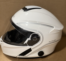 Load image into Gallery viewer, (XXL) Sena Outrush Modular Flip-up Motorcycle Helmet Glossy White Scratched-🚚💨

