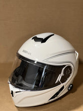 Load image into Gallery viewer, (XXL) Sena Outrush Modular Flip-up Motorcycle Helmet Glossy White Scratched-🚚💨
