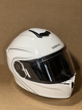 Load image into Gallery viewer, (XXL) Sena Outrush Modular Flip-up Motorcycle Helmet Glossy White Scratched-🚚💨
