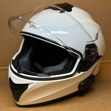 Load image into Gallery viewer, (L) Sena Outforce Motorcycle Helmet Glossy White Bluetooth 🚚💨
