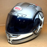 (L) Bell Snell Vortex M2010 Motorcycle Racing Helmet Rare Design