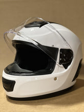 Load image into Gallery viewer, L (Large) Sena Momentum Motorcycle Helmet Glossy White Bluetooth

