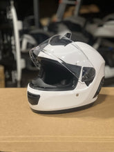 Load image into Gallery viewer, (M) Sena Momentum Pro Motorcycle Helmet Glossy White with Bluetooth Camera
