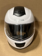 Load image into Gallery viewer, L (Large) Sena Momentum INC Motorcycle Helmet Smart Bluetooth Glossy White
