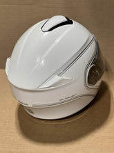 Load image into Gallery viewer, (M) Sena Outrush Modular Flip-up Motorcycle Helmet Glossy White Bluetooth -
