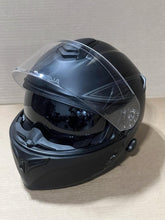 Load image into Gallery viewer, (XL) Sena Outrush Modular Flip-up Motorcycle Helmet Matte Black  Bluetooth
