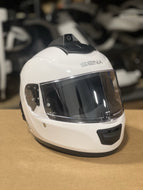 (XL) Sena Momentum INC-Pro White Motorcycle  Helmet Bluetooth Camera -