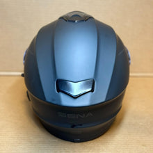 Load image into Gallery viewer, (XL) Sena Outforce Motorcycle Helmet Matte Black  Bluetooth
