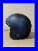 Load image into Gallery viewer, (XL) Sena Open Face Savage Helmet Black Small Bluetooth Integrated
