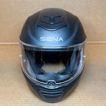 Load image into Gallery viewer, Scratched (M) Sena Momentum Lite Motorcycle Helmet Smart Bluetooth Matte Black
