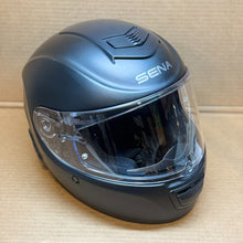 Load image into Gallery viewer, Scratched (M) Sena Momentum EVO M Helmet W/Mesh Intercom Matte Black Bluetooth
