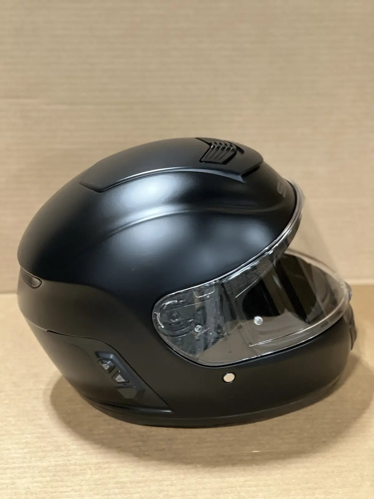 Sena Momentum INC Bluetooth Motorcycle Helmet, Matte Black, Small
