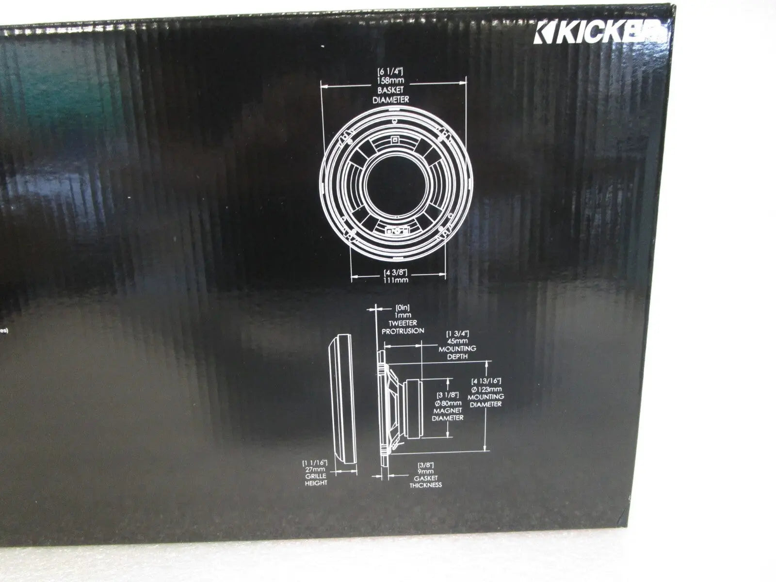 KICKER 47KSC6504 KS Series 6.5 inch 2-Way Car Speakers, Pair