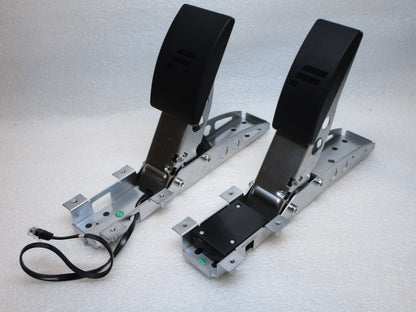 Fanatec CSL Pedals Throttle and Brake Set, Sim Racing, Tested