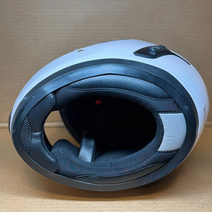 Sena Momentum Bluetooth Motorcycle Helmet, Glossy White, XL