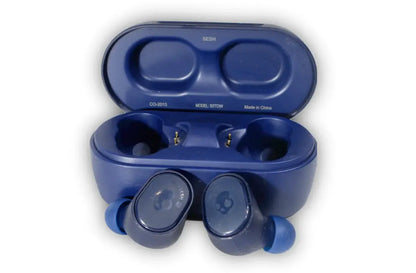 Skullcandy Sesh True Wireless Bluetooth Earbuds, Indigo Blue