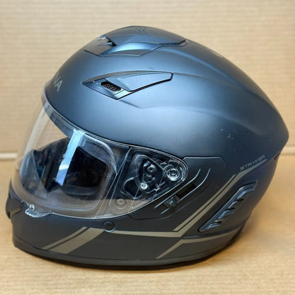 Sena Stryker Bluetooth Motorcycle Helmet, Matte Black, Medium, Scratched