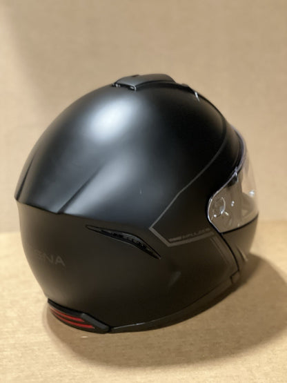Sena Impulse Bluetooth Modular Motorcycle Helmet with Harman Kardon, Black, Large