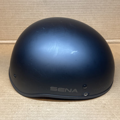 Sena Cavalry 10R Bluetooth Half Helmet, Matte Black, Large