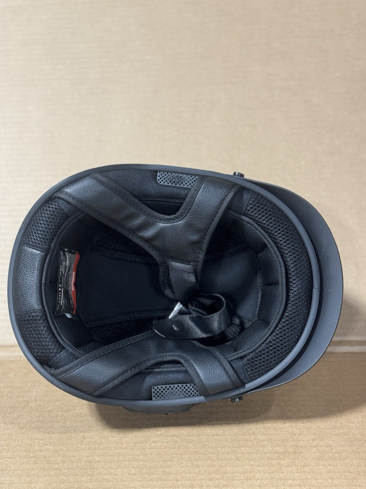 Sena Cavalry 10R Bluetooth Half Helmet, Matte Black, Medium, Scratched