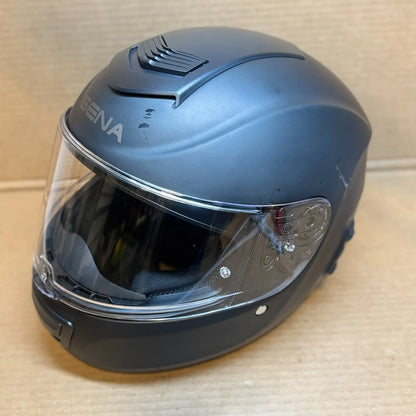 Sena Momentum Bluetooth Motorcycle Helmet, Black, Medium, Scratched