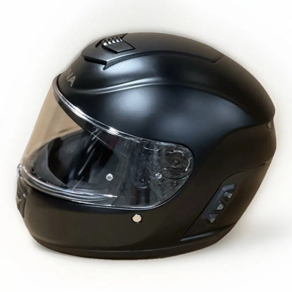Sena Momentum INC Bluetooth Motorcycle Helmet, Matte Black, Medium