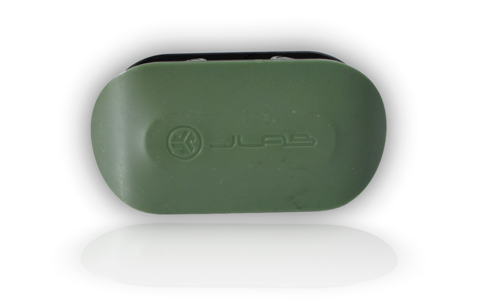 JLab Audio Go Air True In Ear Wireless Bluetooth Earbuds - Army Green Earphones - BlueBuyz