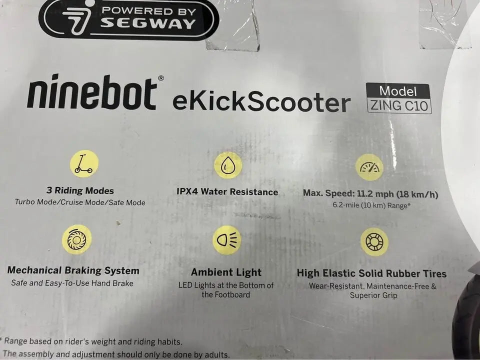Segway C10 Ninebot Electric Scooter Kids ekick - BlueBuyz
