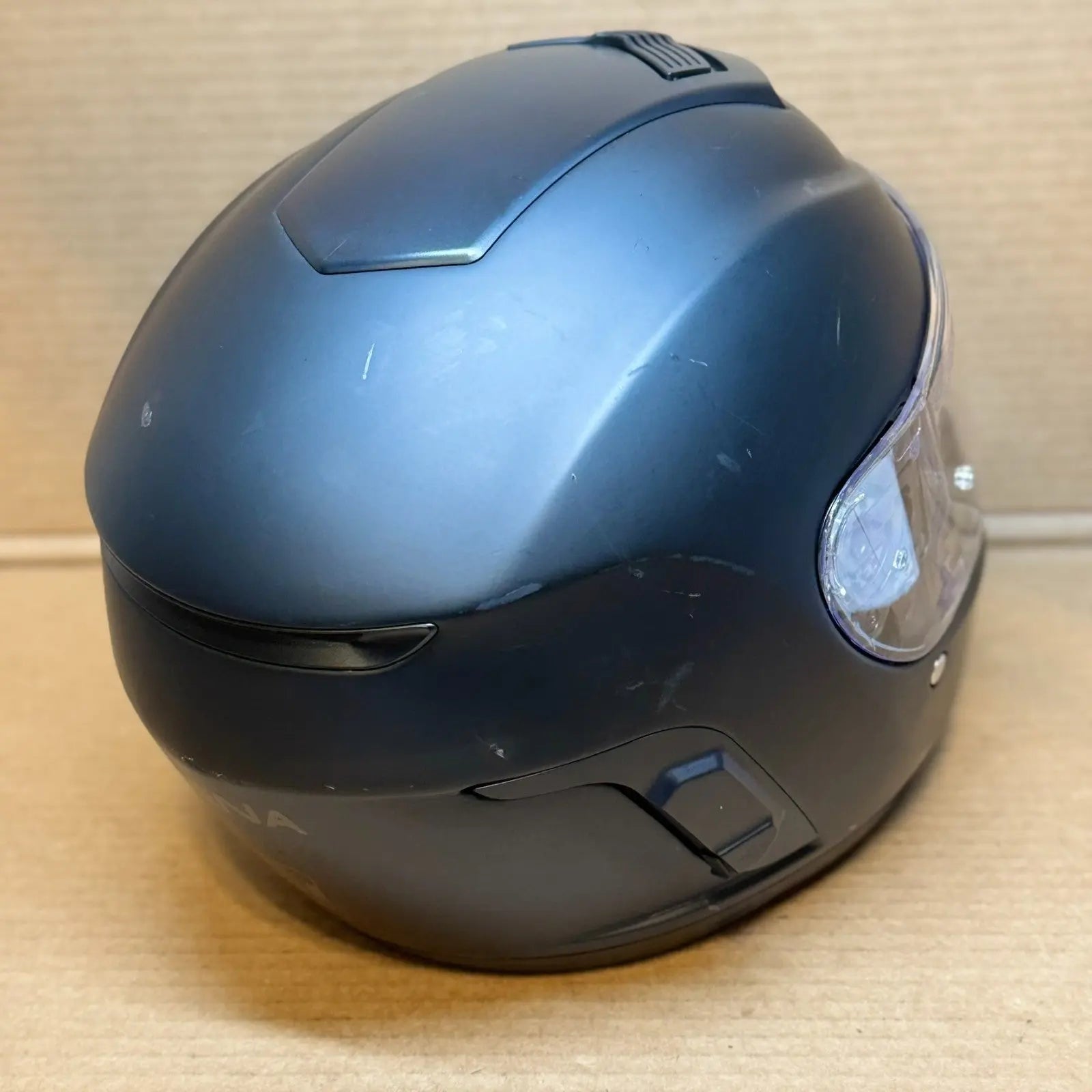 Sena Momentum Bluetooth Motorcycle Helmet, Matte Black, Small, Scratched