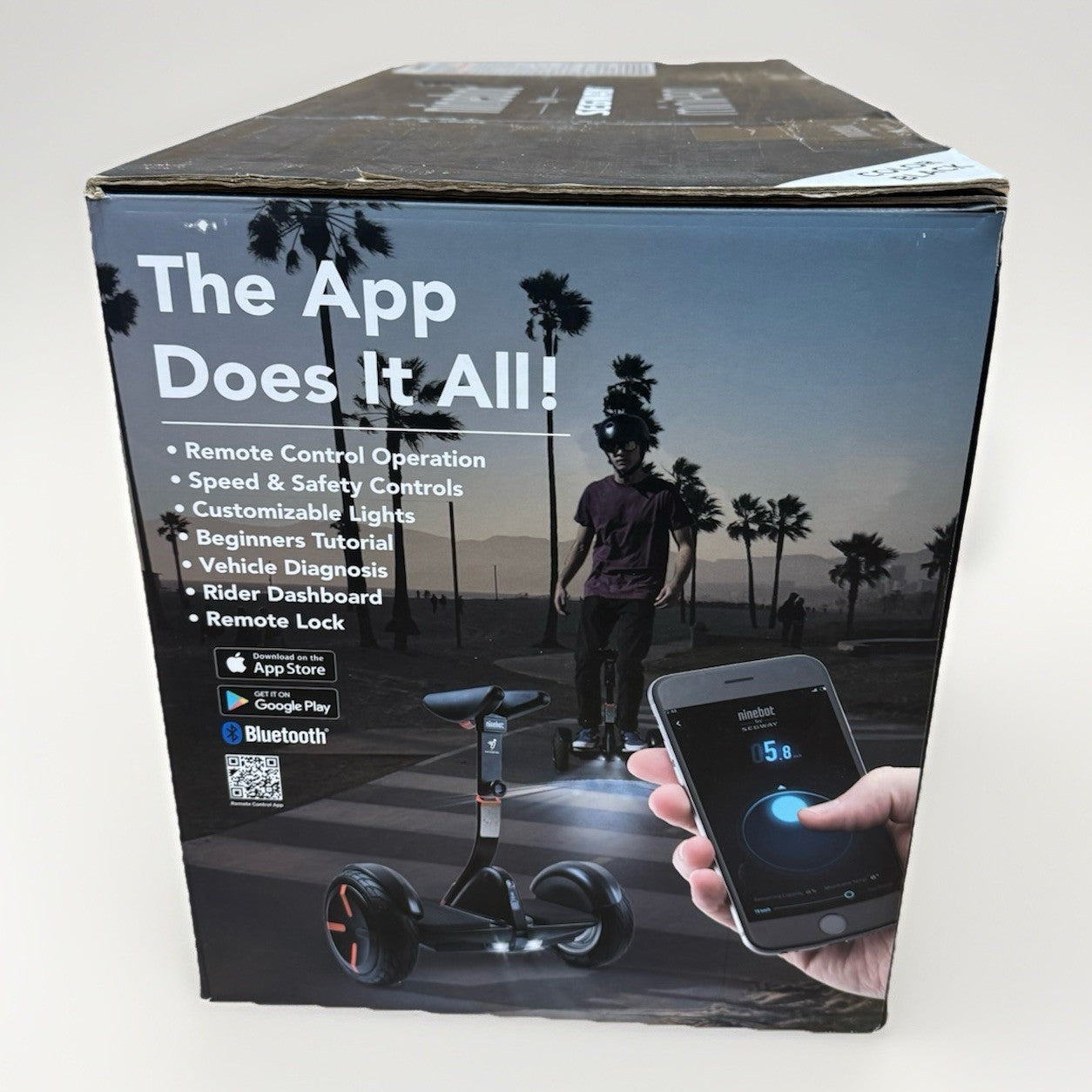 Segway Ninebot miniPRO Self Balancing Electric Scooter Smart (Opened Box) Black - BlueBuyz