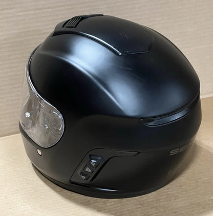 Sena Momentum Bluetooth Motorcycle Helmet, Matte Black, Small