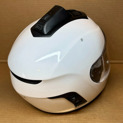 Sena Momentum INC Pro Bluetooth Camera Motorcycle Helmet, White, XL, Paint Chip