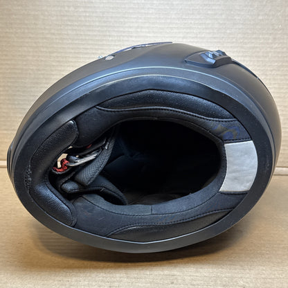 Sena Momentum INC Pro Bluetooth Camera Motorcycle Helmet, Matte Black, Large, Scratched