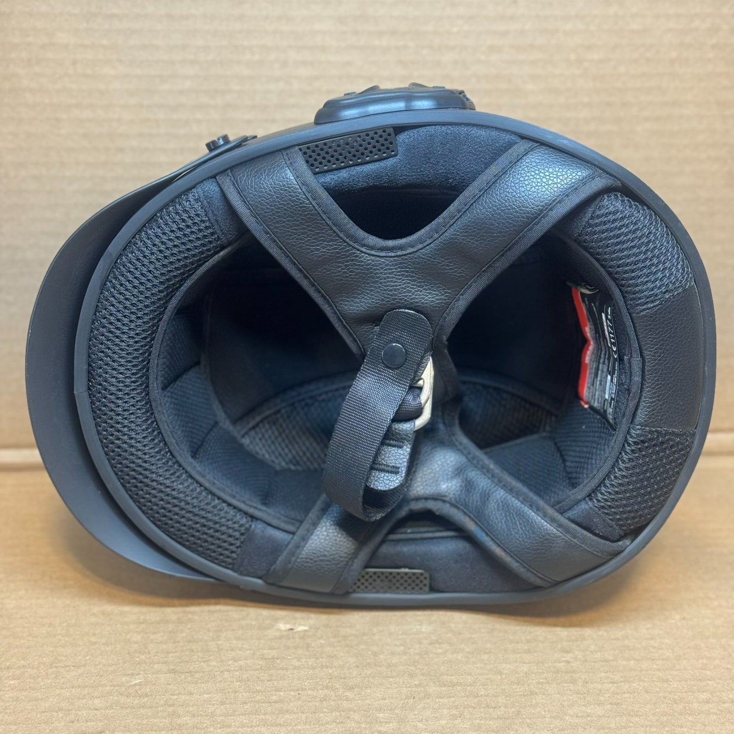 Sena Cavalry Helmet 10R Bluetooth Half Matte Black Scratched (XL) - BlueBuyz