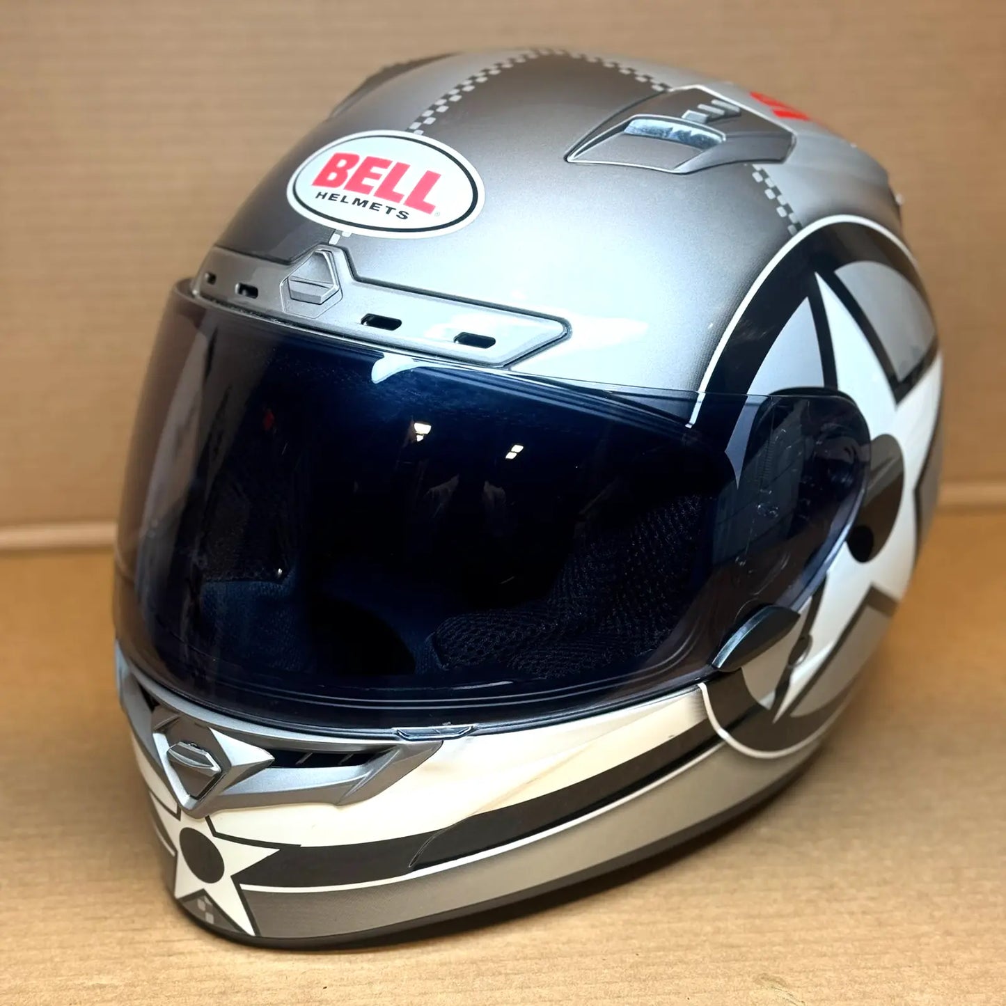 Bell Snell Vortex M2010 Motorcycle Racing Helmet, Large