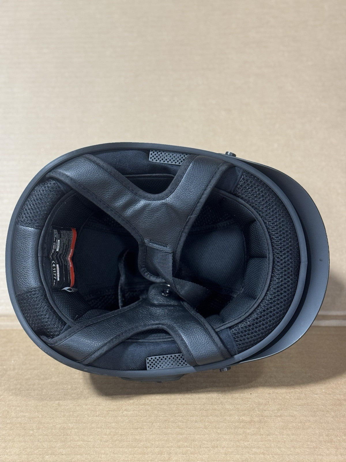 Sena Cavalry 10R Bluetooth Half Helmet, Matte Black, Medium, Scratched