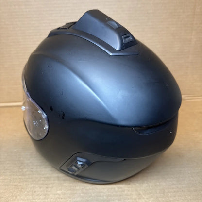 Sena Momentum Pro Bluetooth Camera Motorcycle Helmet, Matte Black, Large, Scratched
