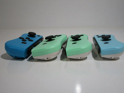 Lot of 4 Joy-Con Controllers for Nintendo Switch, Left and Right, Parts