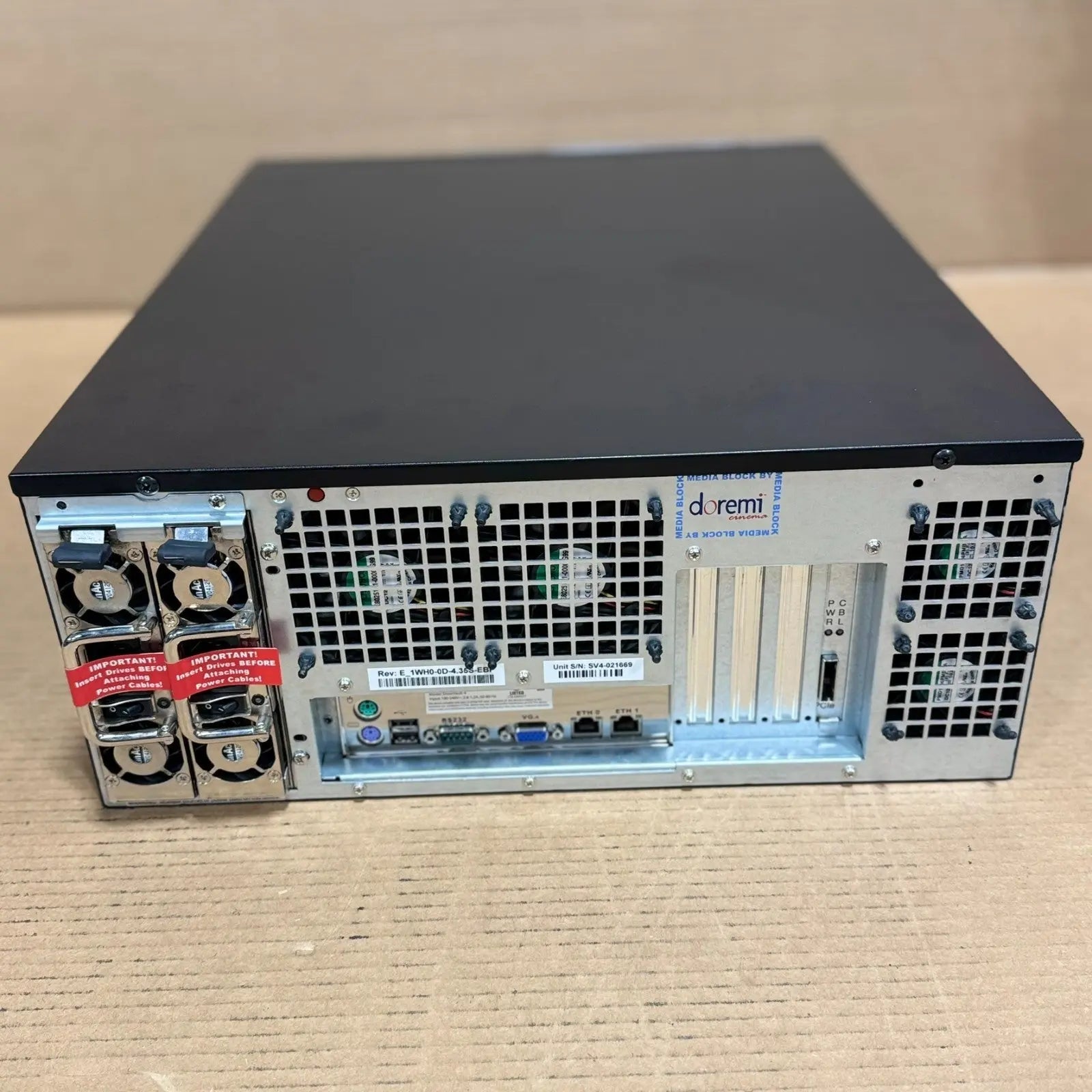 Doremi ShowVault Digital Cinema Server