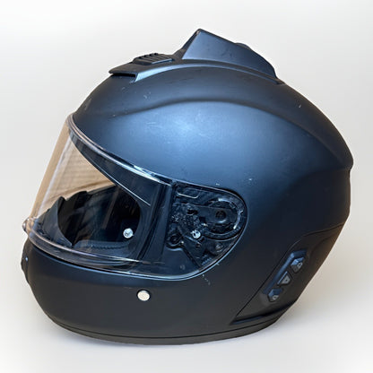 Sena Momentum INC Pro Bluetooth Camera Motorcycle Helmet, Matte Black, XL, Scuffed