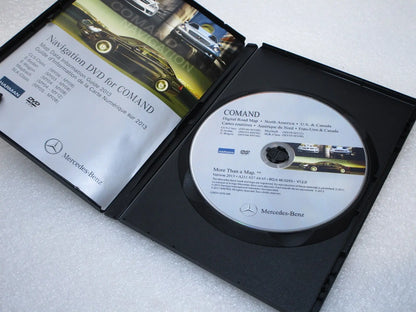 Mercedes-Benz COMAND Navigation Map DVD 2013 v12 for E SLK CLS