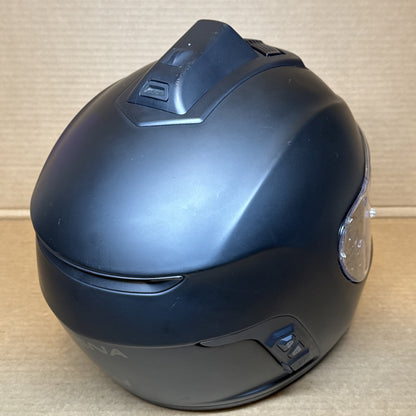 Sena Momentum INC Pro Bluetooth Camera Motorcycle Helmet, Matte Black, Large, Scratched