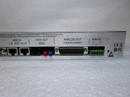 Odyssey 4XD2A 8-Channel Digital to Analog Audio Converter