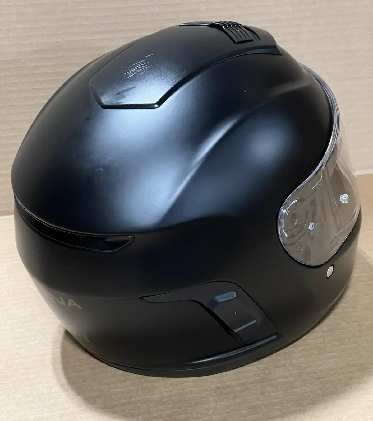 Sena Momentum Bluetooth Motorcycle Helmet, Matte Black, Small