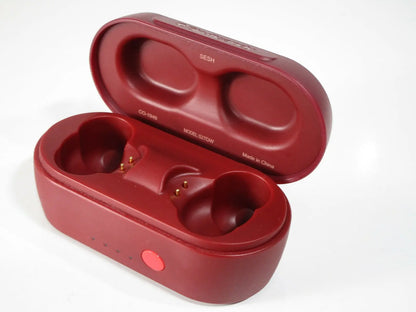 Charging Case for Skullcandy Sesh True Wireless Earbuds, Moab Red