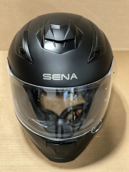 Sena Stryker Bluetooth Motorcycle Helmet, Matte Black, Large