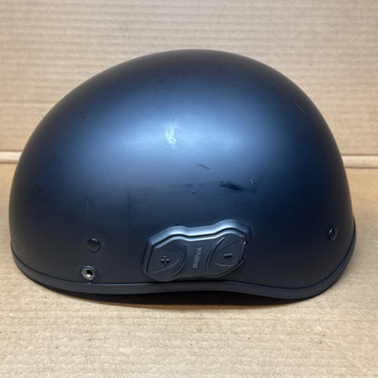 Sena Cavalry 10R Bluetooth Half Helmet, Matte Black, Large