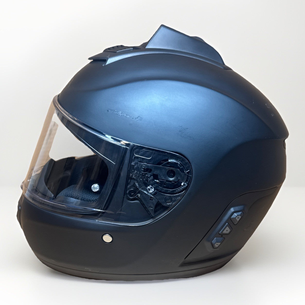 Sena Momentum Pro Bluetooth Camera Motorcycle Helmet, Matte Black, Large